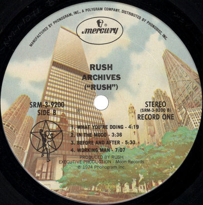 Rush : Archives (3xLP, Comp, Pit)