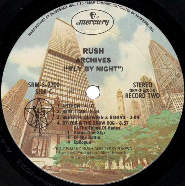 Rush : Archives (3xLP, Comp, Pit)