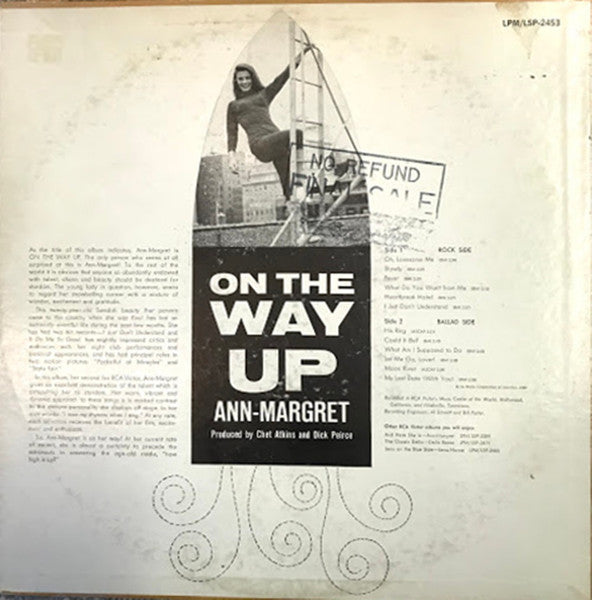 Ann-Margret* : On The Way Up (LP, Album, Roc)