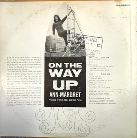 Ann-Margret* : On The Way Up (LP, Album, Roc)