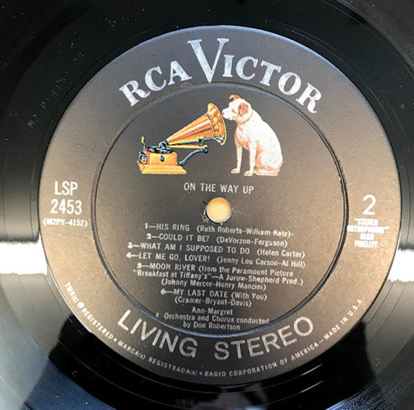 Ann-Margret* : On The Way Up (LP, Album, Roc)