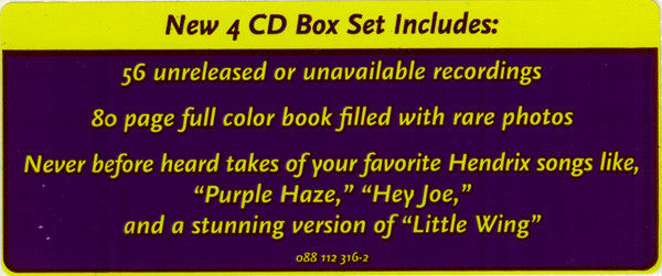 The Jimi Hendrix Experience : The Jimi Hendrix Experience (4xCD + Box, Comp)