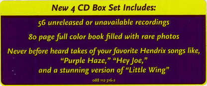 The Jimi Hendrix Experience : The Jimi Hendrix Experience (4xCD + Box, Comp)