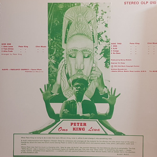 Peter King : Omo Lewa (LP, Album, RE)