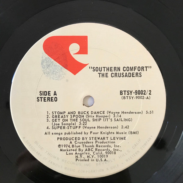 The Crusaders : Southern Comfort (2xLP, Album, Pit)