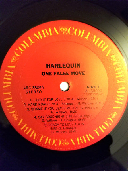 Harlequin (3) : One False Move (LP, Album)