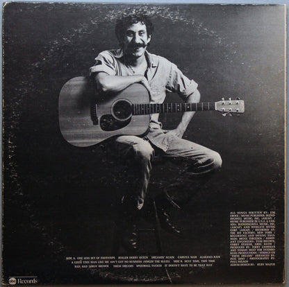 Jim Croce : Life And Times (LP, Album, RP, Pit)
