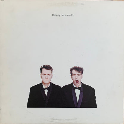 Pet Shop Boys : Actually (LP, Album, All)