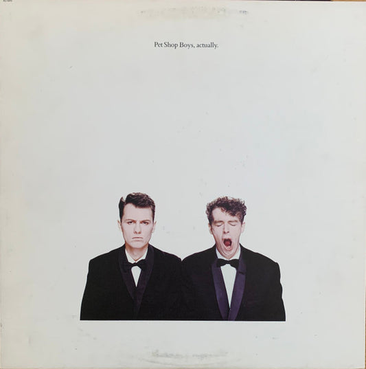 Pet Shop Boys : Actually (LP, Album, All)