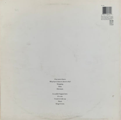 Pet Shop Boys : Actually (LP, Album, All)