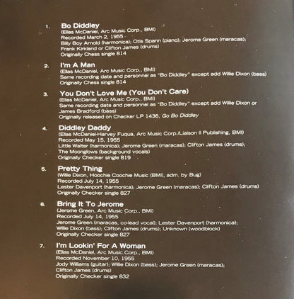 Bo Diddley : His Best (CD, Comp, Club)