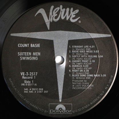 Count Basie : Sixteen Men Swinging (2xLP, Comp, Gat)