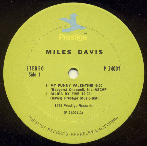 Miles Davis : Miles Davis (2xLP, Comp, RE, RM)