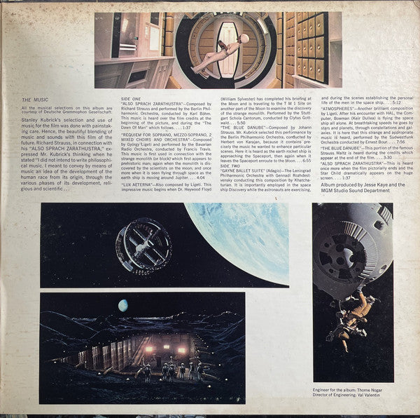 Various : 2001: A Space Odyssey (Music From The Motion Picture Sound Track) (LP, Album, Comp, RE, PRC)