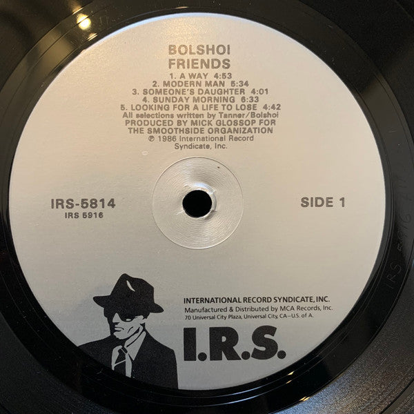 The Bolshoi : Friends (LP, Album)