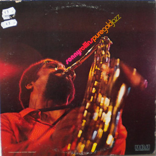 Sonny Rollins : Pure Gold Jazz (LP, Album, RE)