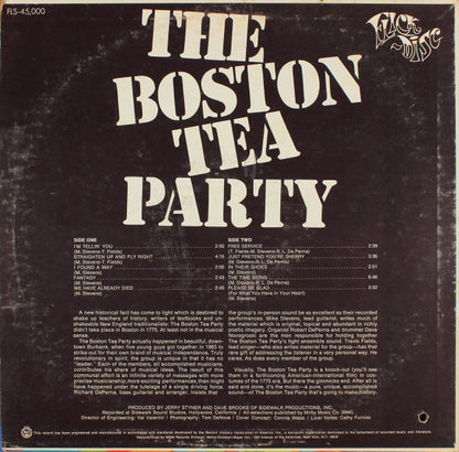 The Boston Tea Party : The Boston Tea Party (LP, Album, Wad)