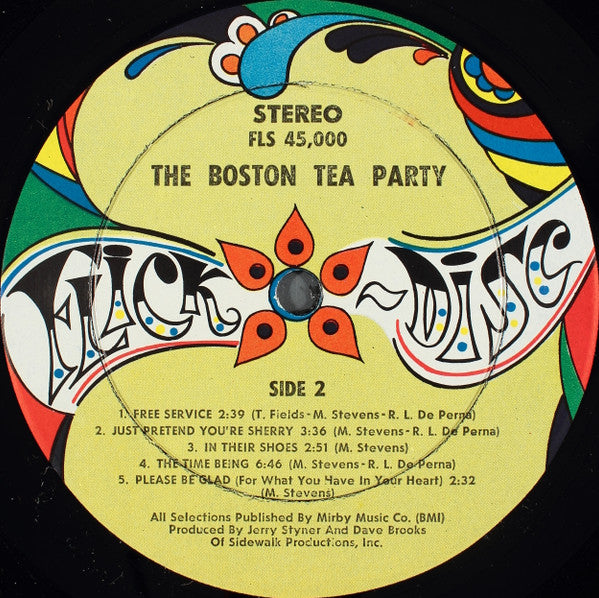 The Boston Tea Party : The Boston Tea Party (LP, Album, Wad)