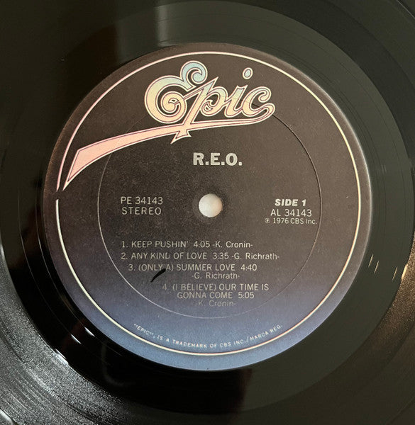REO Speedwagon : R.E.O. (LP, Album, RE)