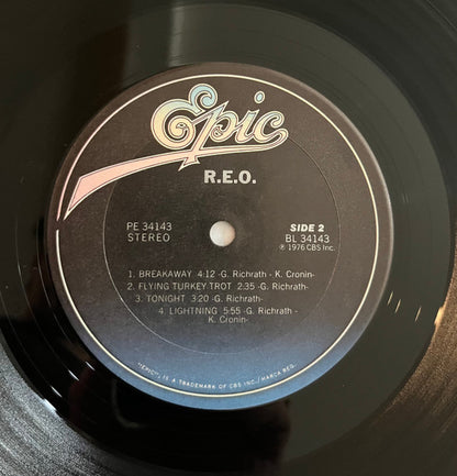 REO Speedwagon : R.E.O. (LP, Album, RE)