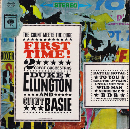 Duke Ellington And Count Basie : First Time! The Count Meets The Duke (LP, Album, RP)