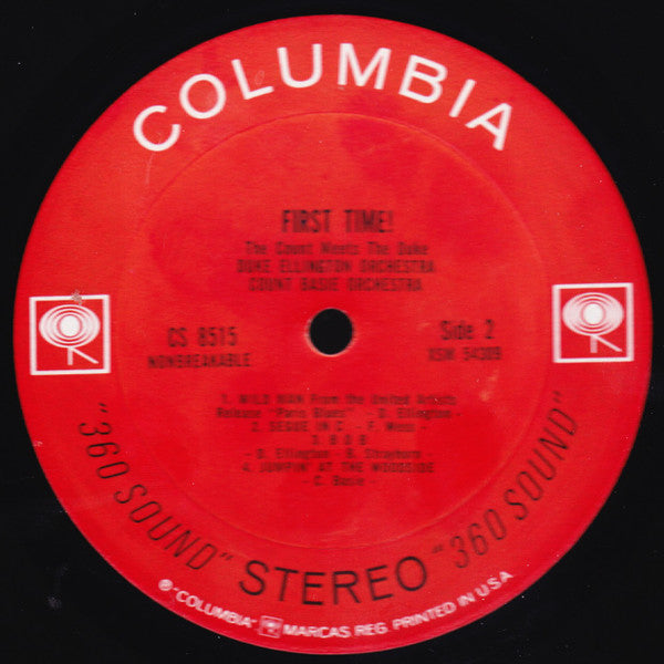 Duke Ellington And Count Basie : First Time! The Count Meets The Duke (LP, Album, RP)