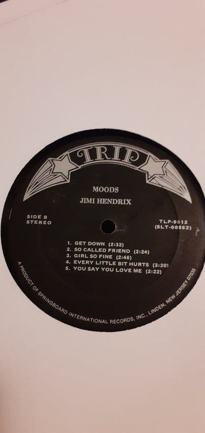 Jimi Hendrix : Moods (LP, Comp, RE, Not)