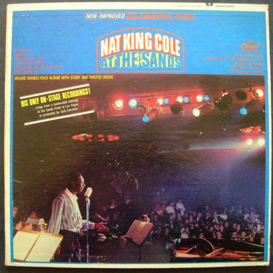 Nat King Cole : Nat King Cole At The Sands (LP, Album)