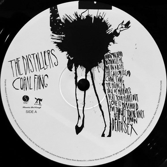 The Distillers : Coral Fang (LP, Album, RE, 180)