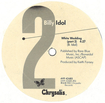 Billy Idol : White Wedding  (12")