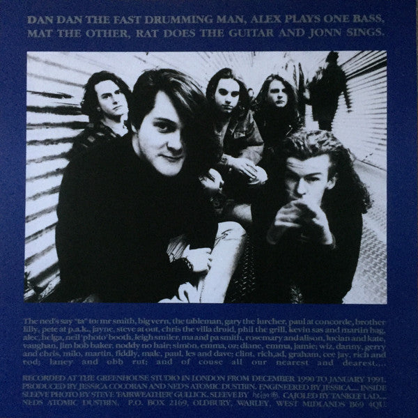 Ned's Atomic Dustbin : God Fodder (LP, Album, RE)