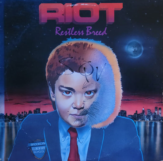 Riot (4) : Restless Breed (LP, Album, Promo)