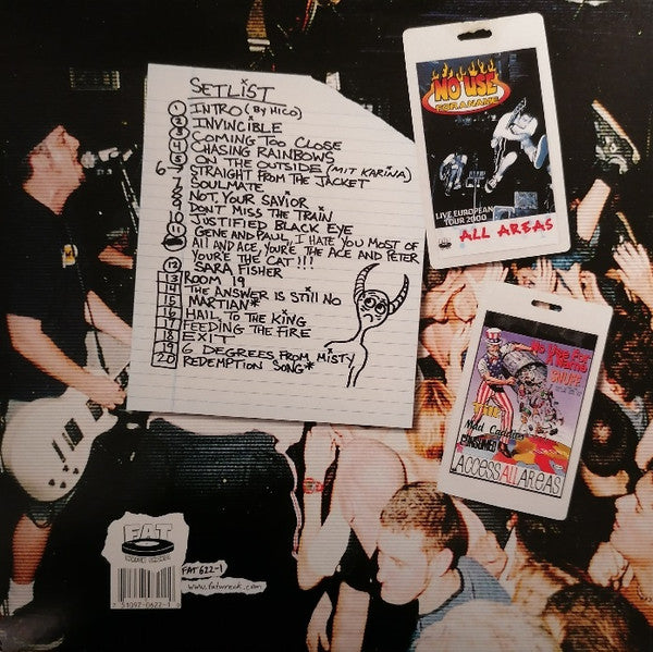 No Use For A Name : Live In A Dive (LP, Album, RE)