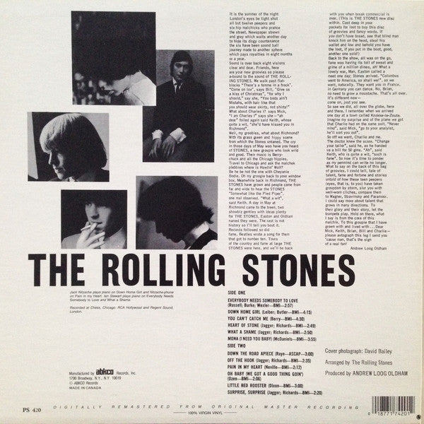 The Rolling Stones : The Rolling Stones, Now! (LP, Album, Mono, RE, RM, EMW)