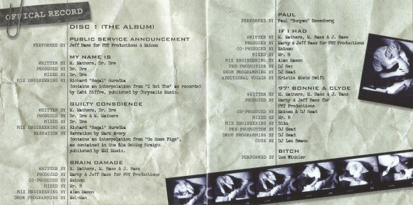 Eminem : The Slim Shady LP (CD, Album, RE + CD, Comp + Exp)