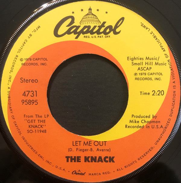 The Knack (3) : My Sharona (7", Single, Win)
