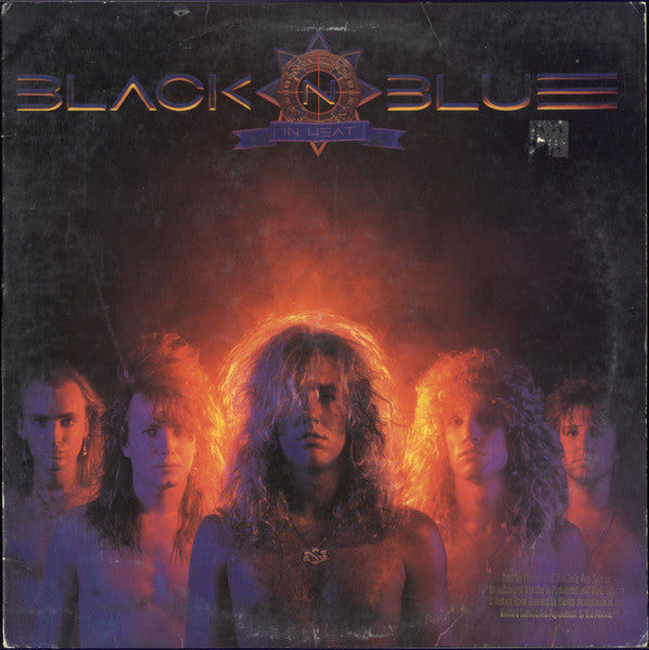Black 'N Blue : In Heat (LP, Album, All)