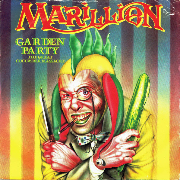 Marillion : Garden Party (The Great Cucumber Massacre) (7", Single)