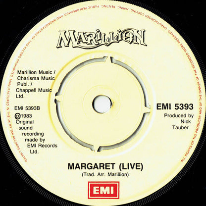 Marillion : Garden Party (The Great Cucumber Massacre) (7", Single)