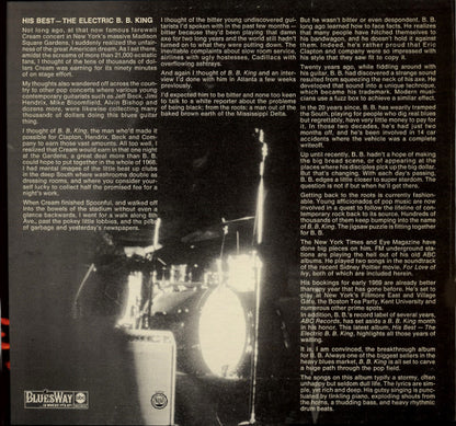 B.B. King : His Best - The Electric B.B. King (LP, Album, Gat)