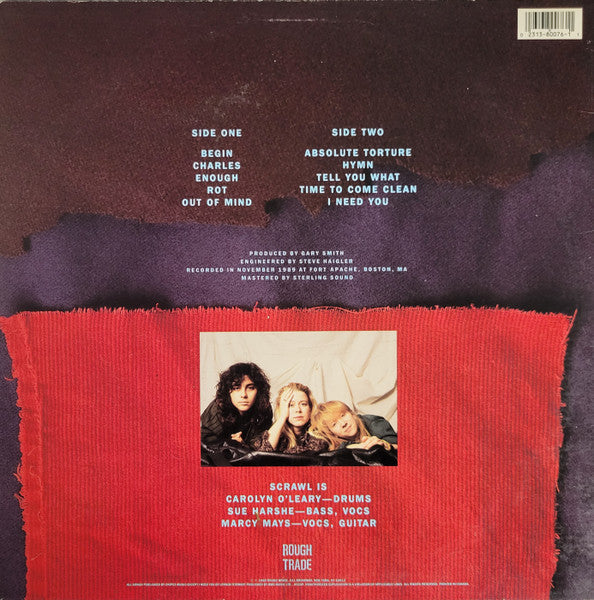 Scrawl : Smallmouth (LP, Album)