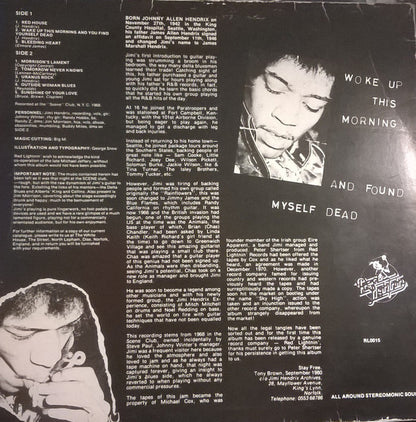 Jimi Hendrix : Woke Up This Morning And Found Myself Dead (LP, Album)