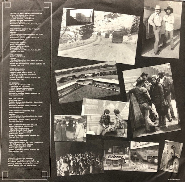 The Charlie Daniels Band : A Decade Of Hits (LP, Album, Comp, Pit)