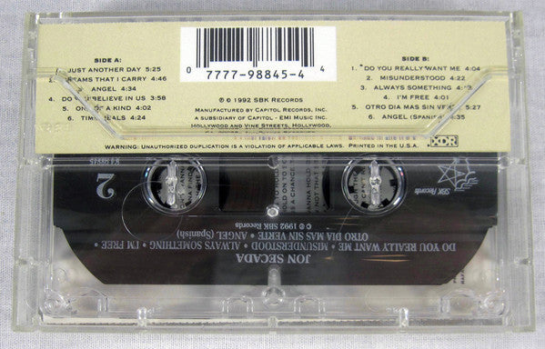 Jon Secada : Jon Secada (Cass, Album)