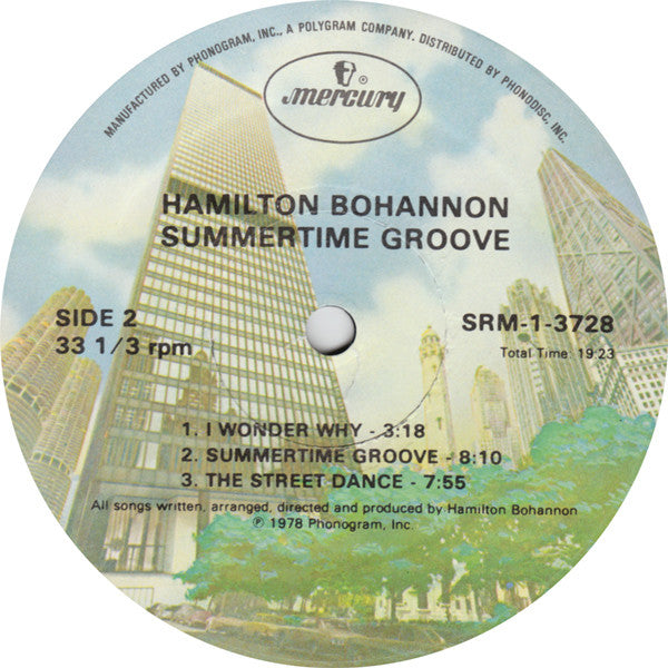 Bohannon* : Summertime Groove (LP, Album, Sou)