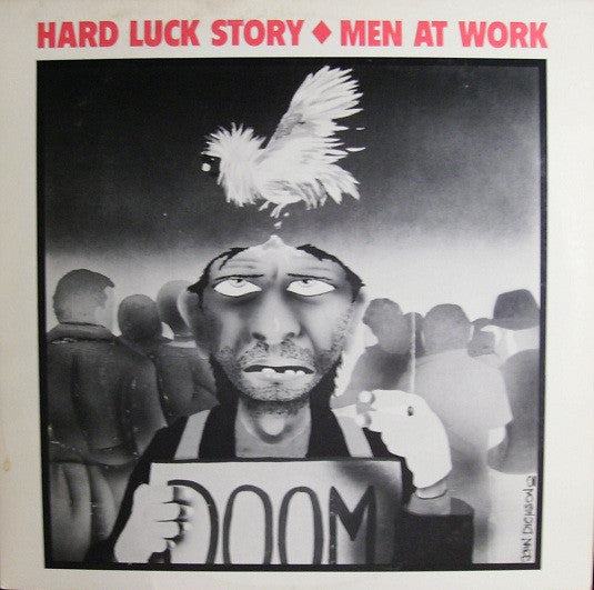 Men At Work : Hard Luck Story (12", Single, Promo)