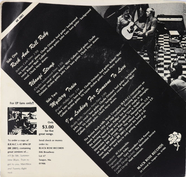 Boston Rockabilly Music Conspiracy : Boston Rockabilly Music Conspiracy (B.R.M.C.) (7", EP)