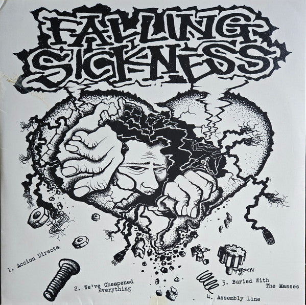 Falling Sickness, Dysentery (3) : Split (10", Ltd, bla)