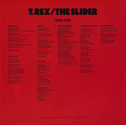 T. Rex : The Slider (LP, Album, RE)