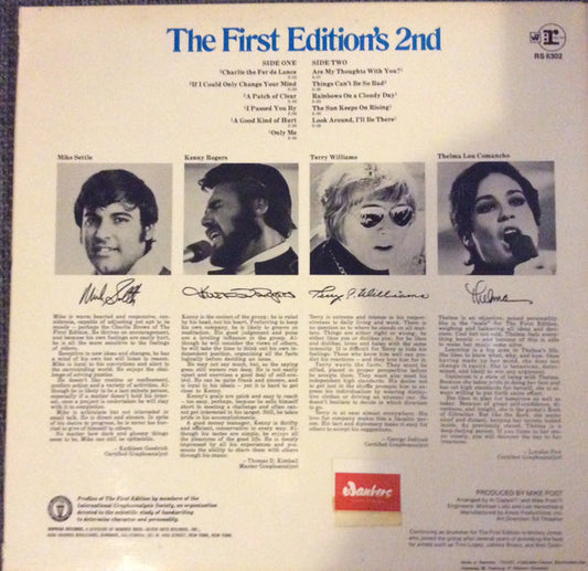 The First Edition* : The First Edition's 2nd (LP, Album, RP)